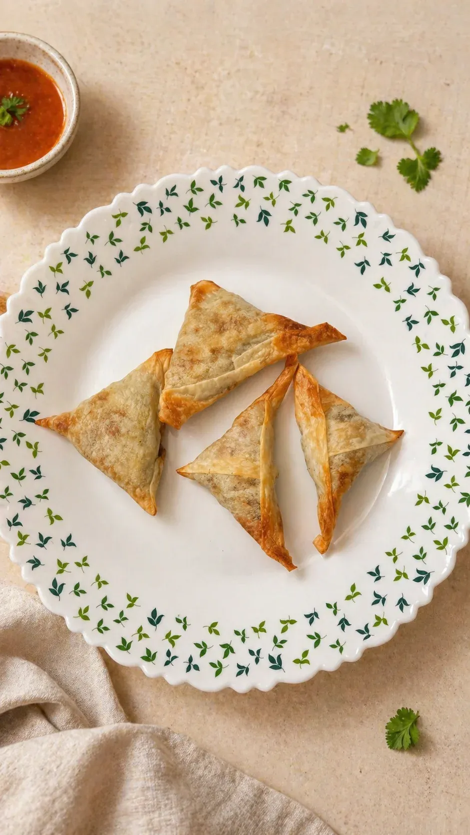 Air Fryer Veg Samosa