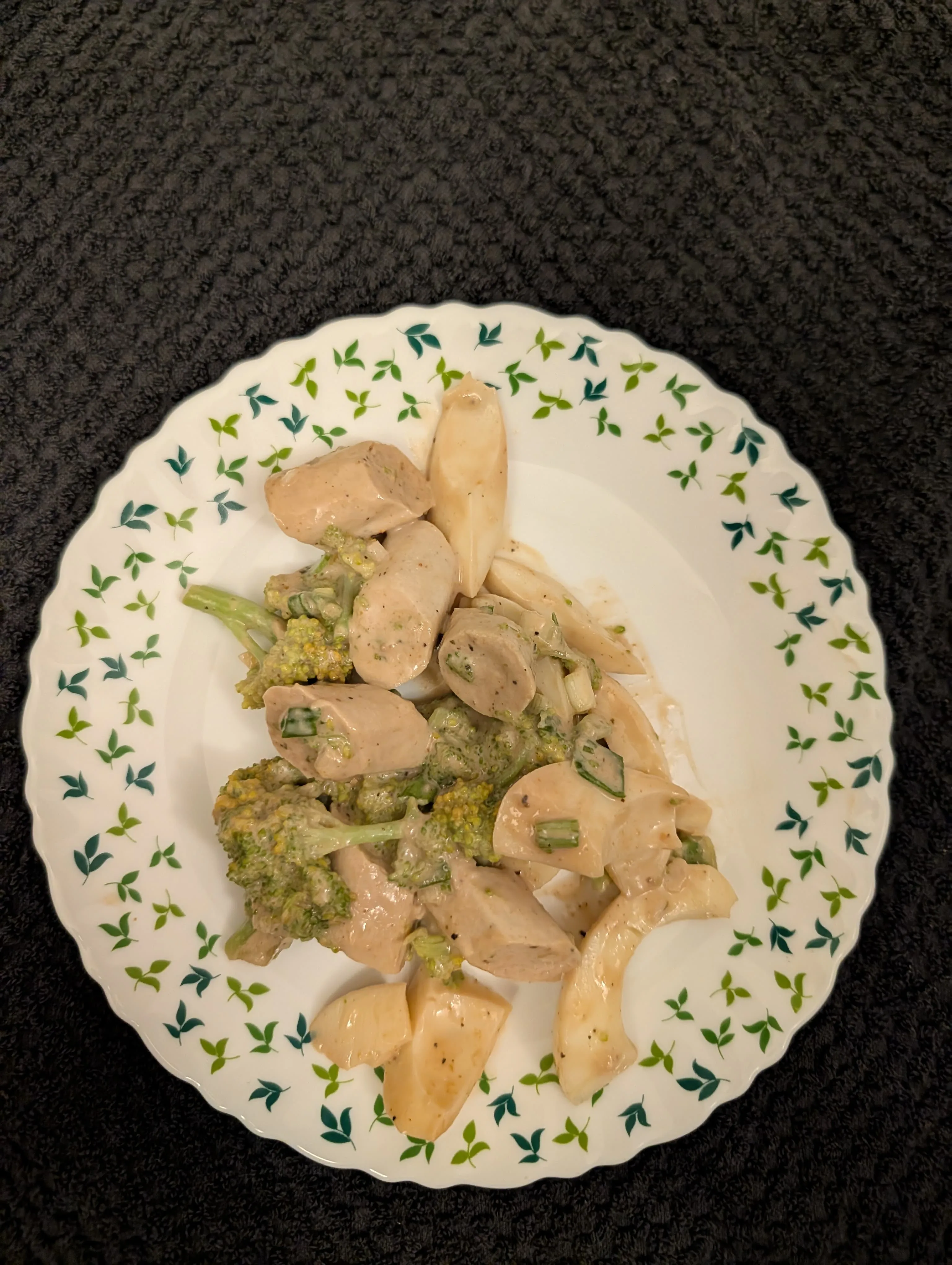 Broccoli & Egg Salad with Sesame Dressing