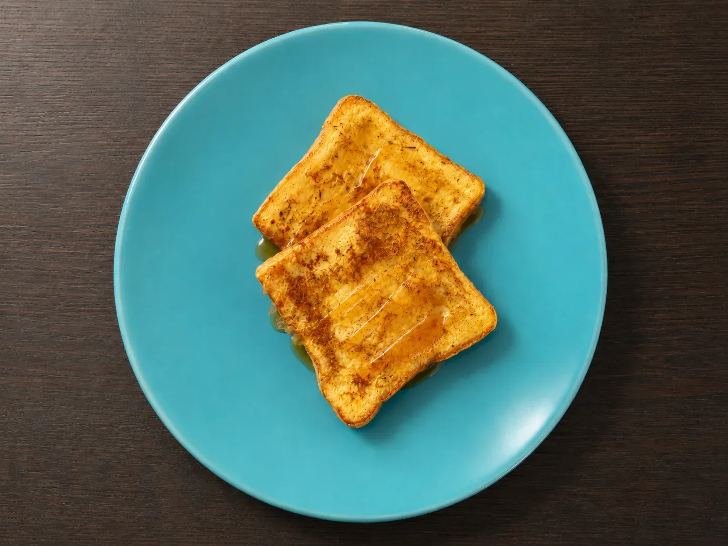 Milk Bread French Toast with Pancake Syrup