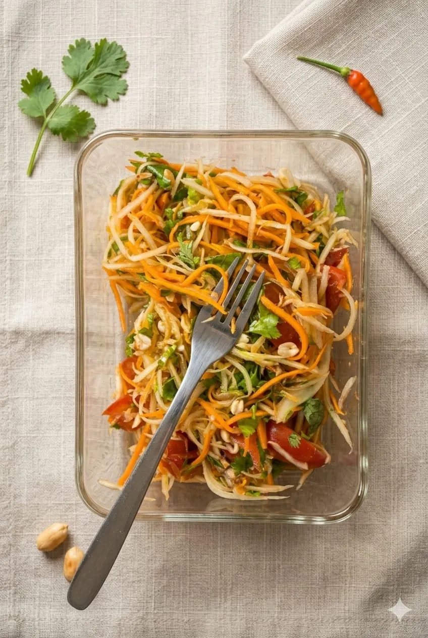 Papaya Carrot Crunch